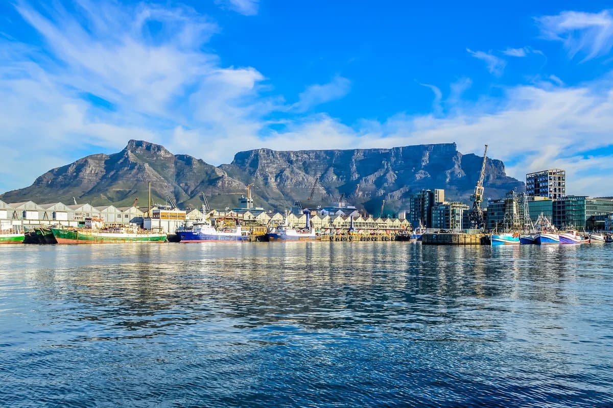 Table Mountain and the V&A Waterfront, Cape Town