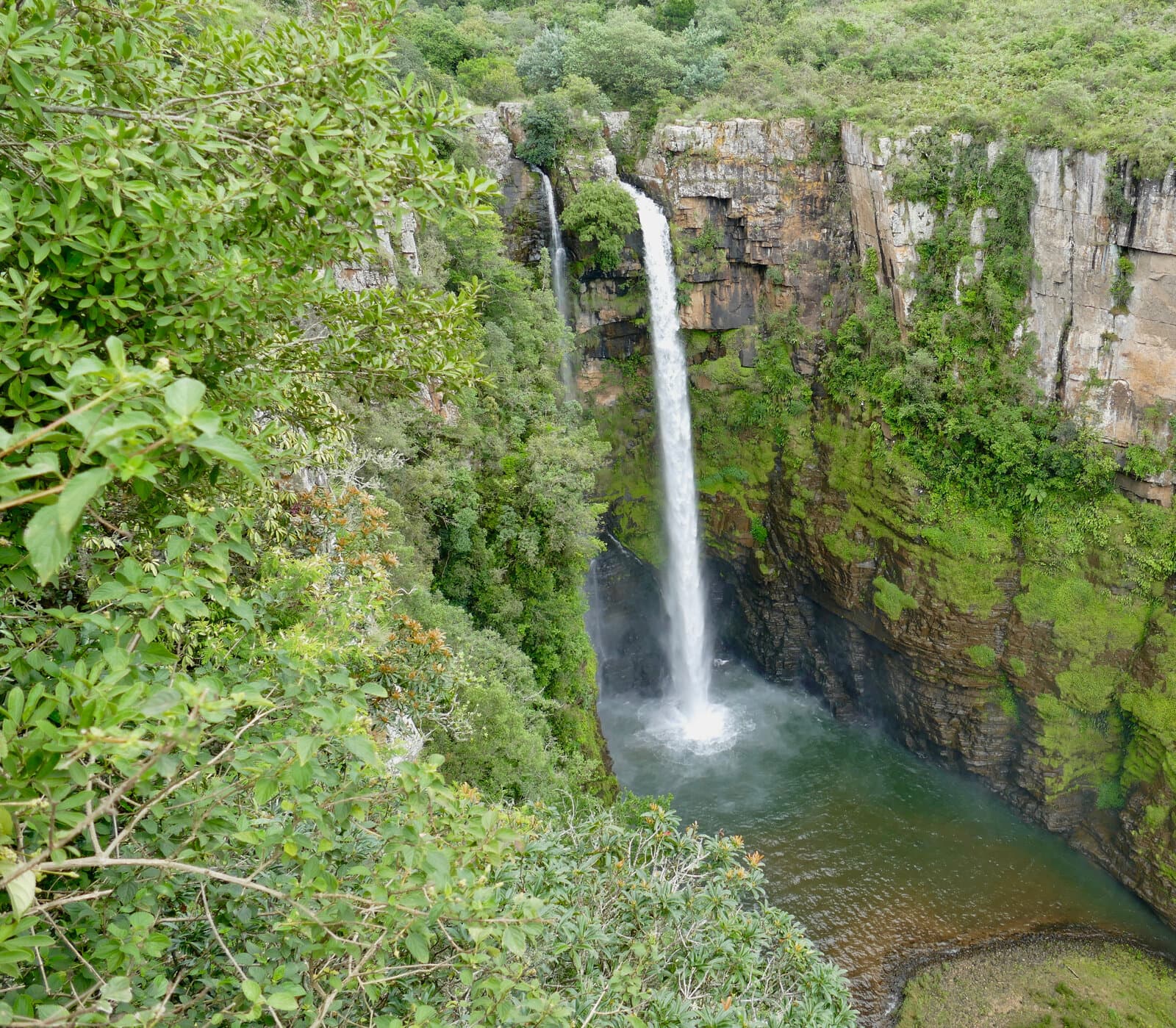 Mac Mac Falls cascading down the Mpumalanga escarpment