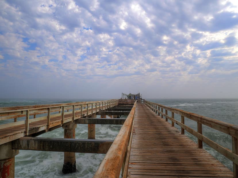 Swakopmund jetty on the Atlantic coast of Namibia