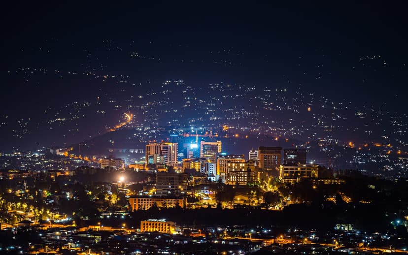 Kigali at night