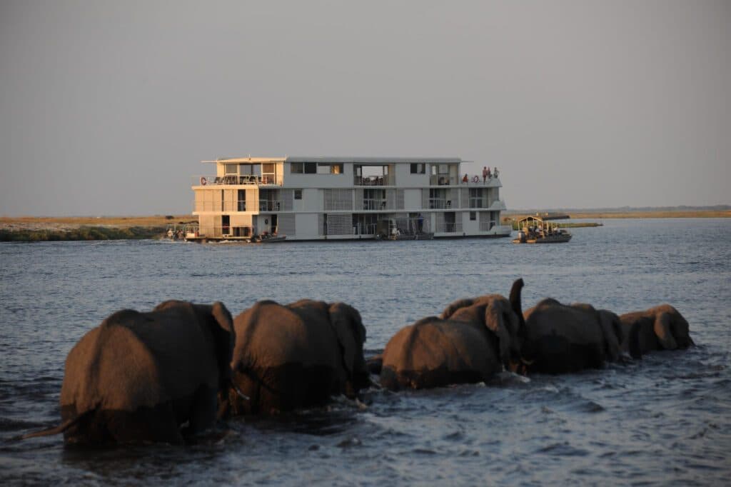 Overnight Chobe Houseboat Experience in Chobe National Park, Botswana