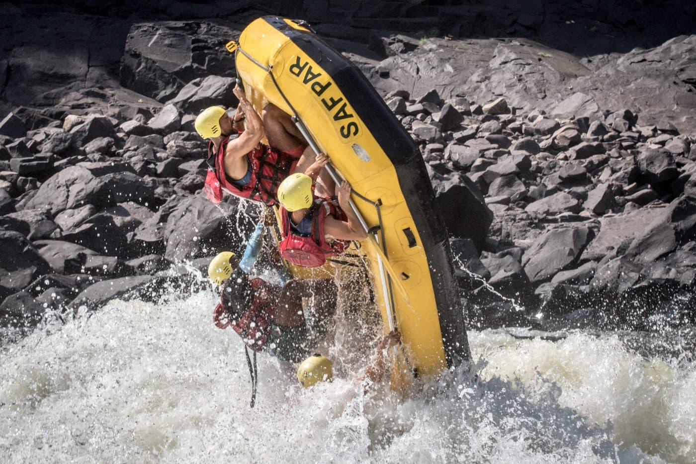 White Water Rafting (Grade 5) in Victoria Falls, Zimbabwe