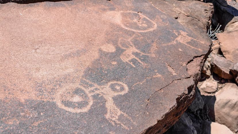 Brandberg Mountain and White Lady rock painting hike, Damaraland, Namibia
