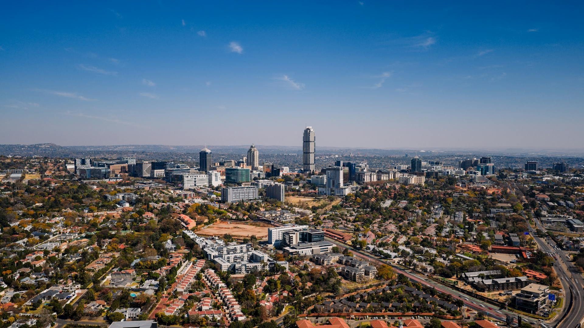 Johannesburg & Soweto destination hero image with safari wildlife