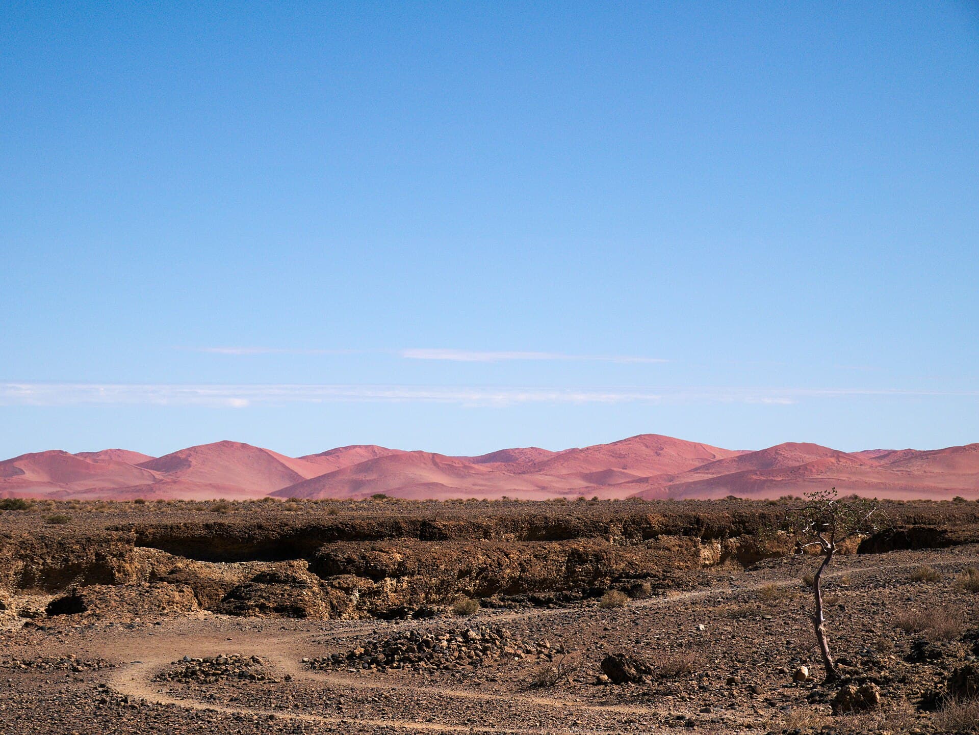 Sesriem Canyon walk, Namib Desert, Namibia