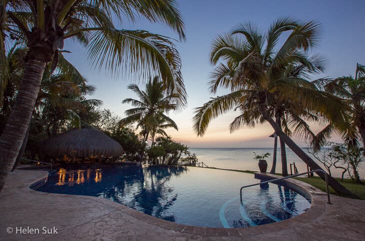 Island spa and beach relaxation in Bazaruto, Mozambique