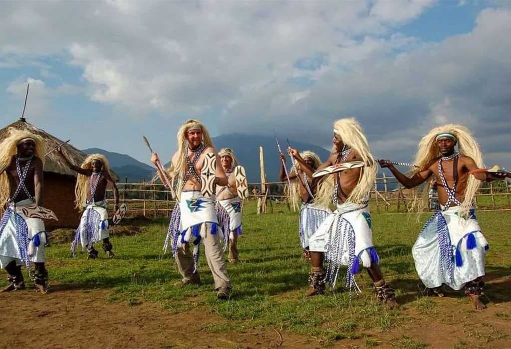 Rwandan cultural village near Volcanoes National Park