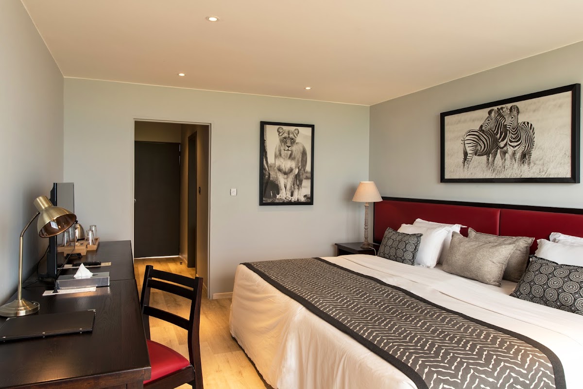 Guest room at Akagera Game Lodge