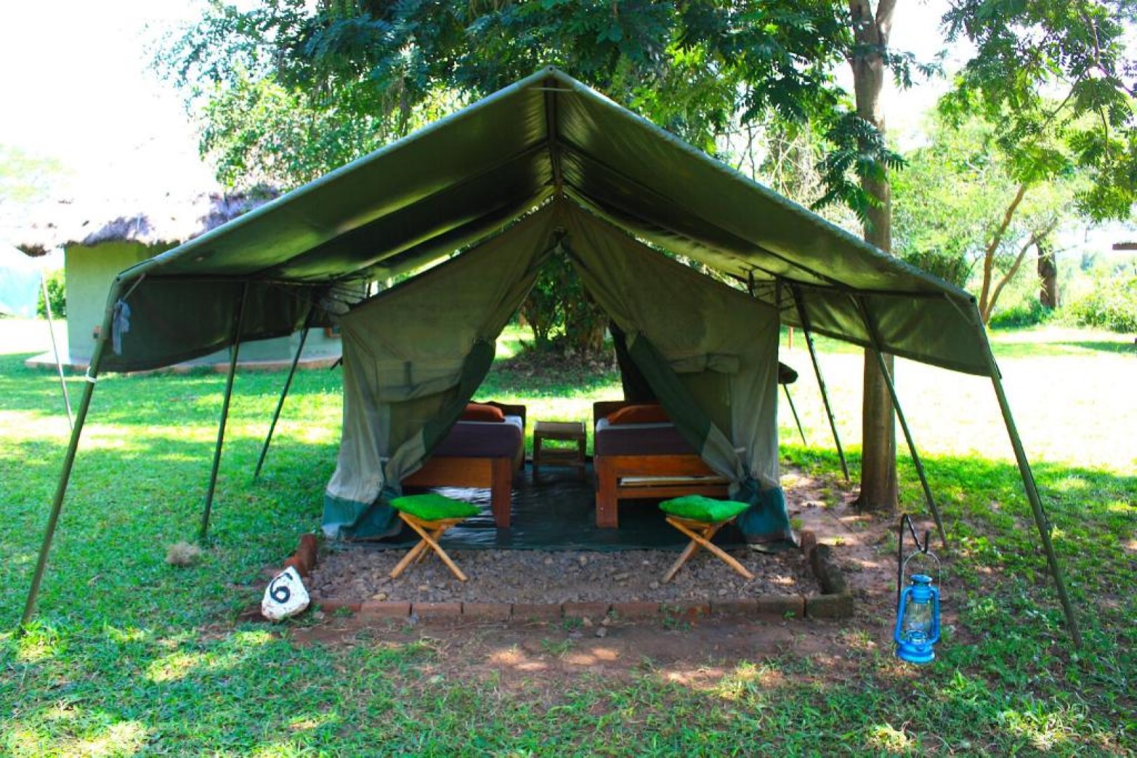 Red Chilli Rest Camp near Paraa in Murchison Falls National Park