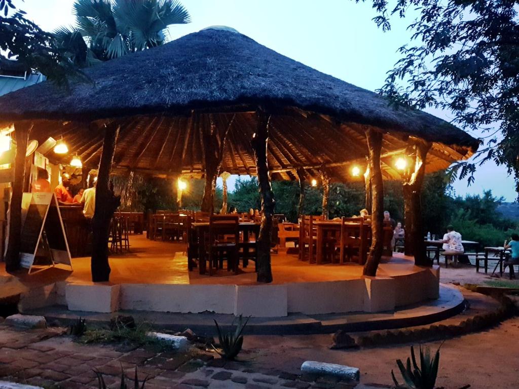 Safari tent accommodation at Red Chilli Rest Camp