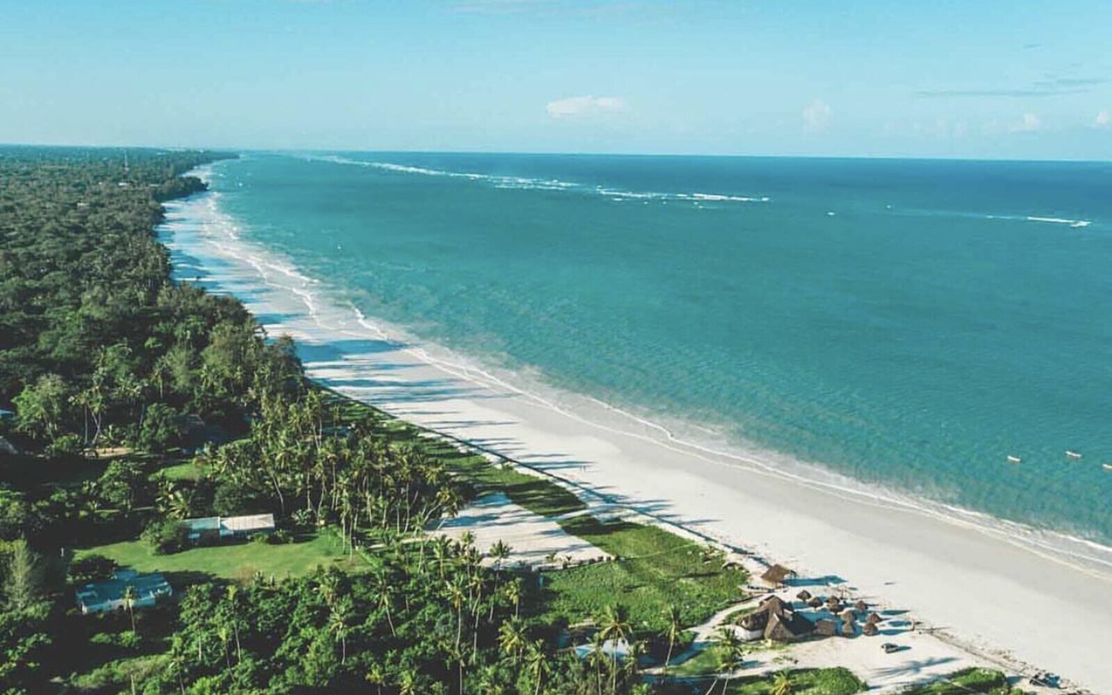 Accessible beachfront resort with infinity pool and Indian Ocean views at Diani Beach Kenya