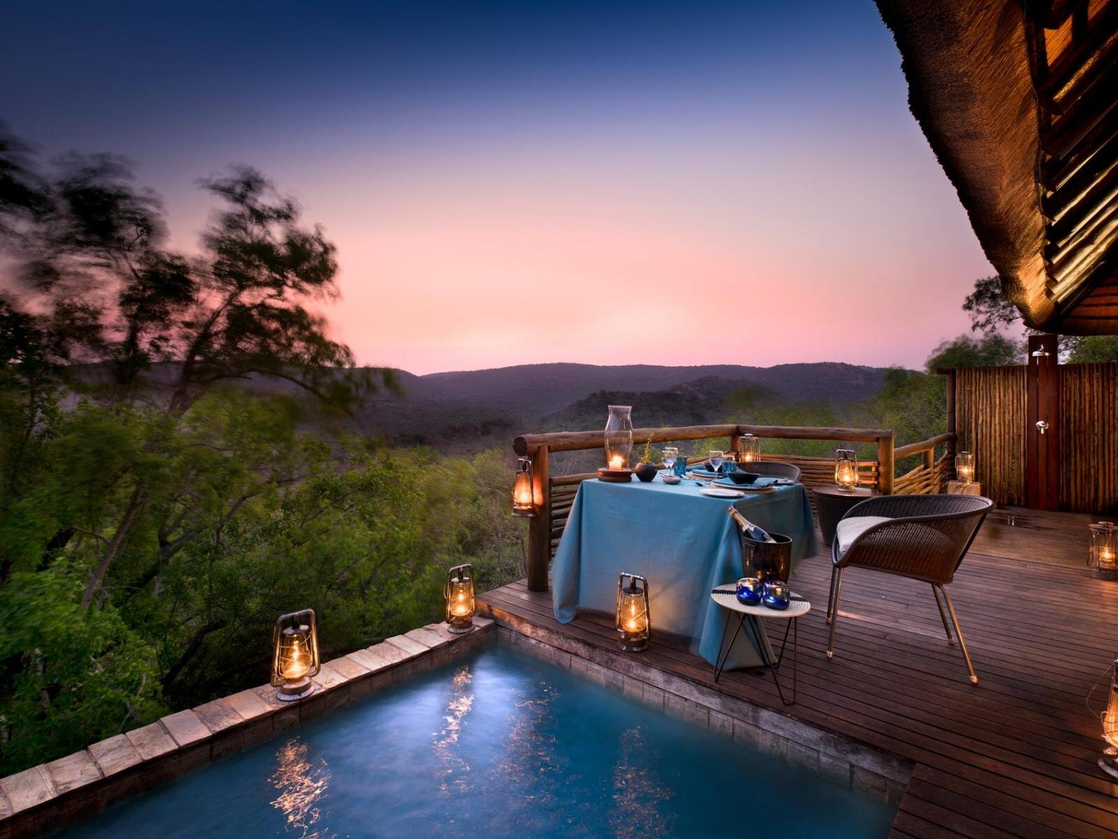 &Beyond Phinda Mountain Lodge — Classic hilltop lodge with big views