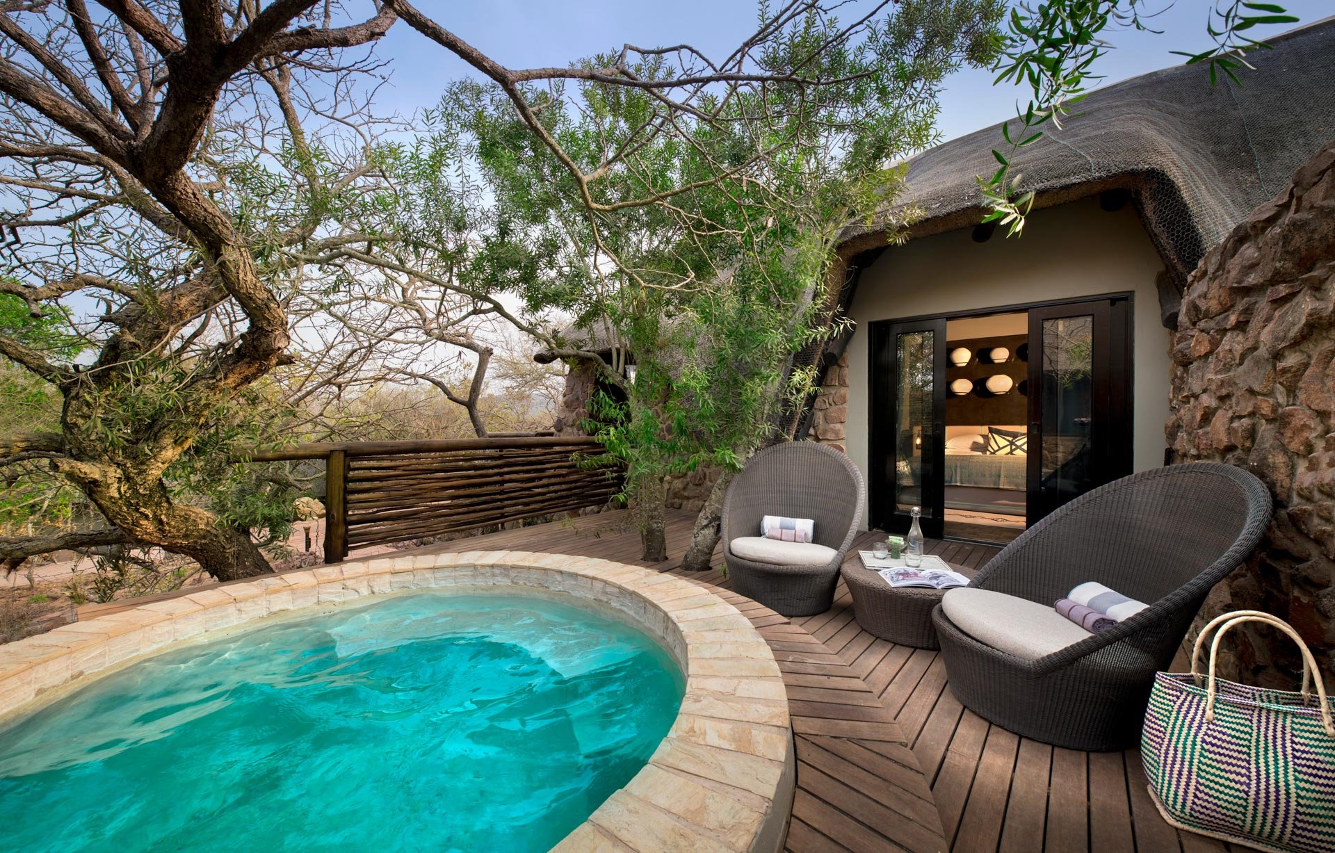 &Beyond Phinda Mountain Lodge — Classic hilltop lodge with big views