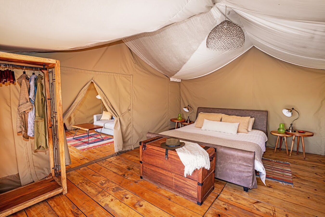 Lemala Ewanjan Tented Camp luxury safari tent in the Seronera Valley