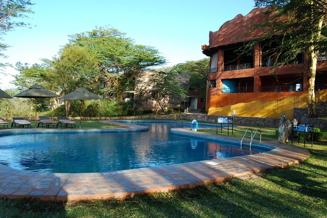 Serengeti Sopa Lodge exterior set among kopjes on the Serengeti