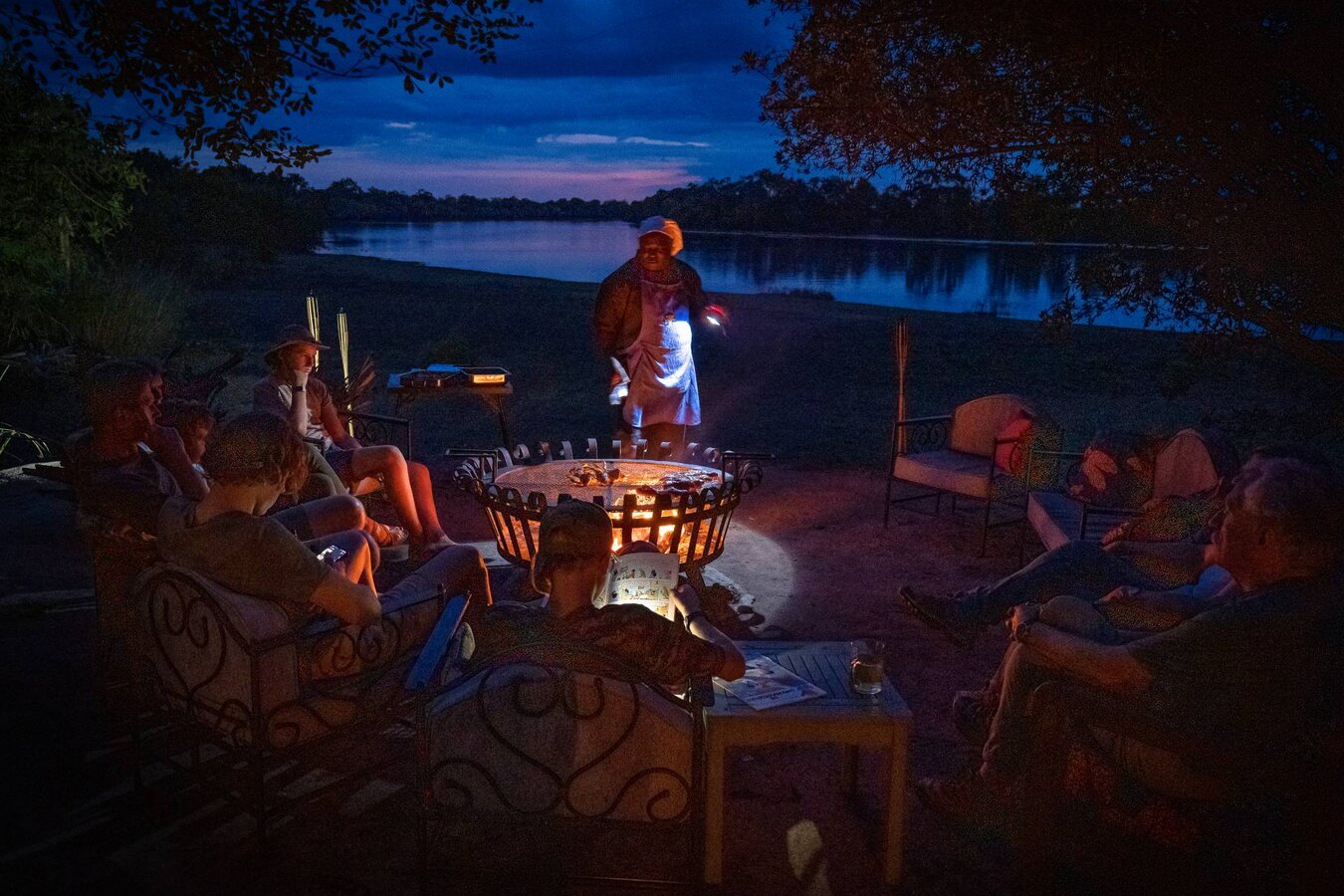 McBrides Camp lions on the Busanga Plains in Kafue