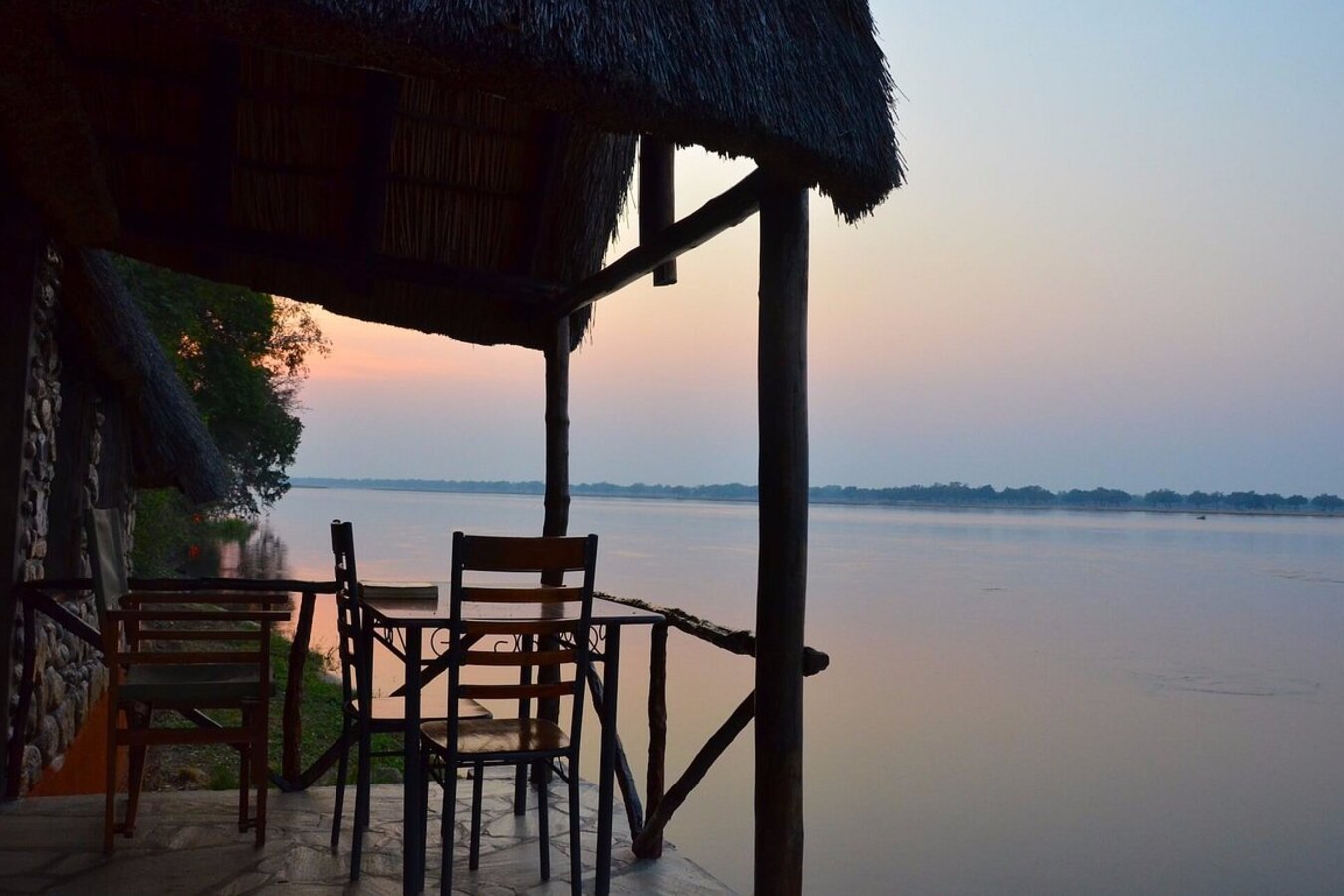 Mvuu Lodge canoe safari on the Zambezi River