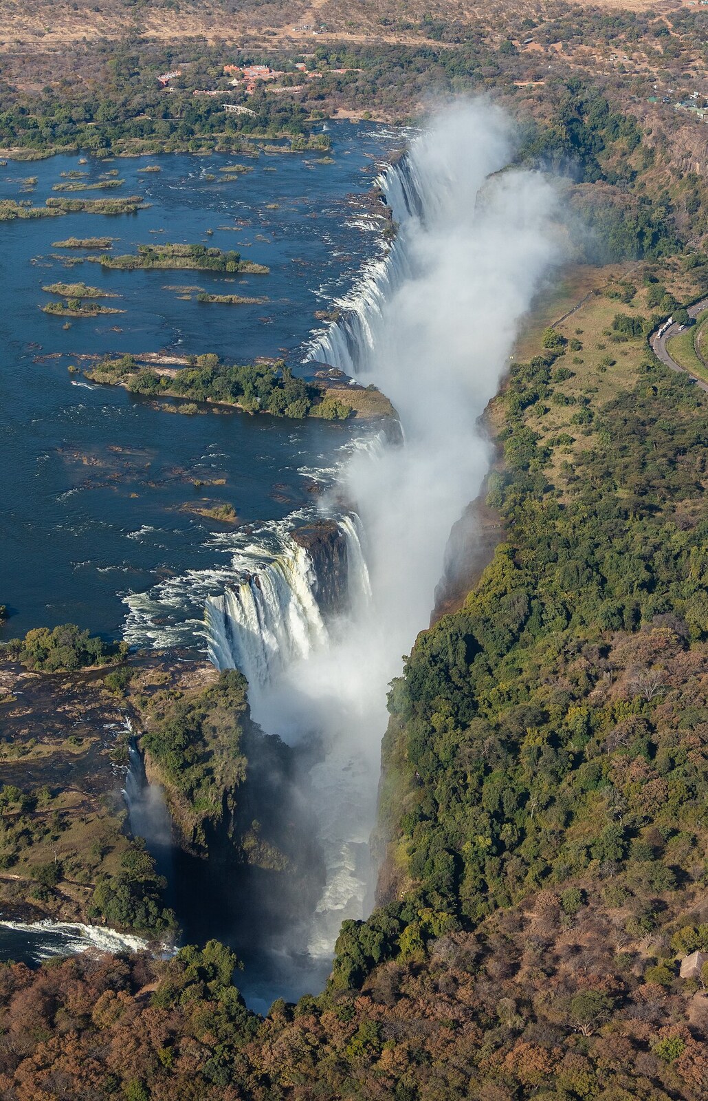 Falls mist rising during the high-water months