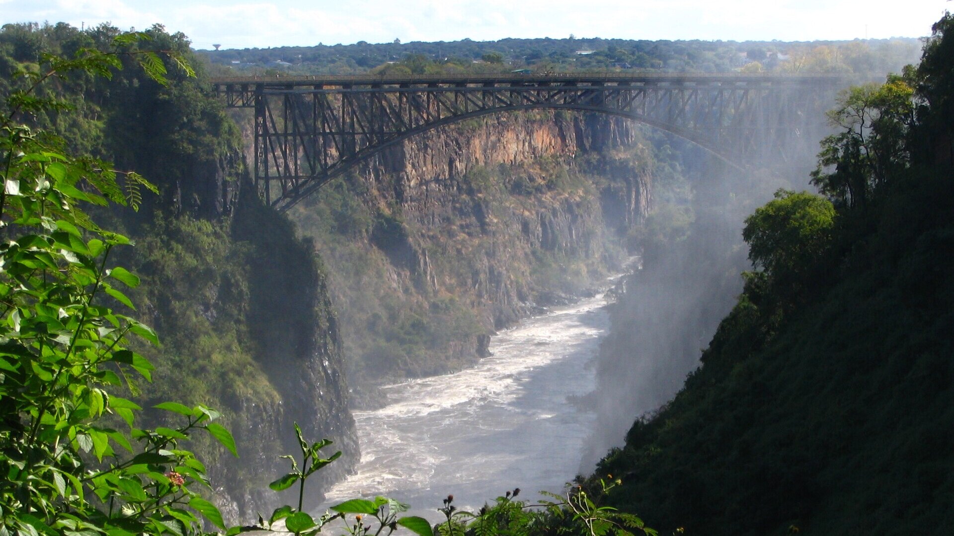 Victoria Falls Bridge adventure activities — bungee, swing and zip-line