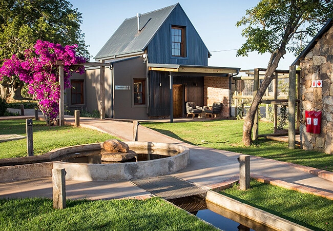 Botlierskop Village Lodge historic Cape farmhouse exterior