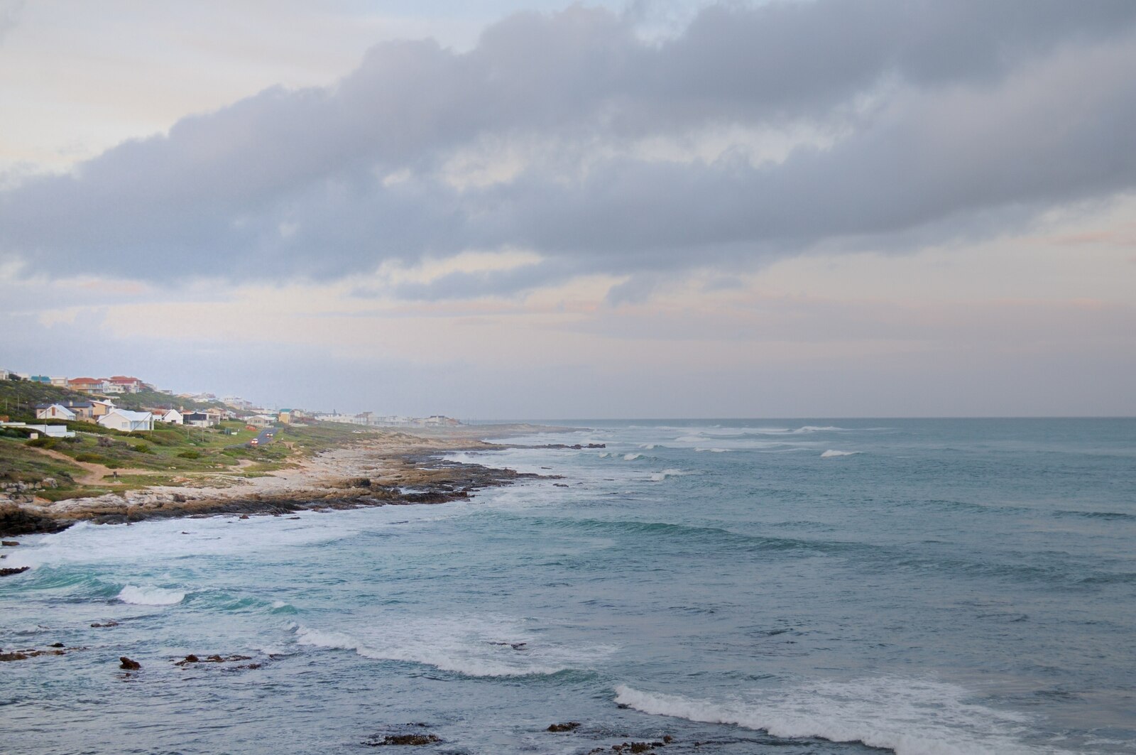 The coastal village of L'Agulhas beside the tip of Africa