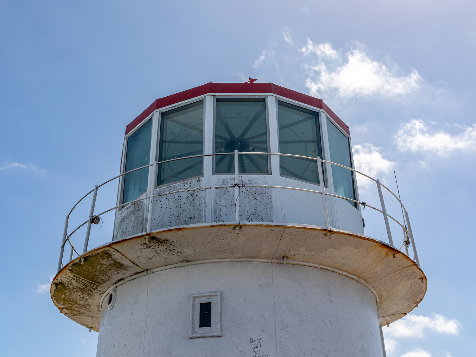 The original 1860 lighthouse crowning the summit of Cape Point