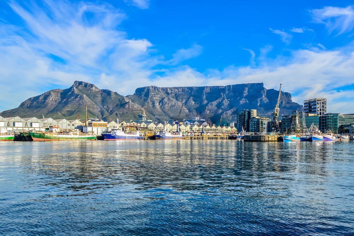 Table Mountain and the V&A Waterfront, Cape Town