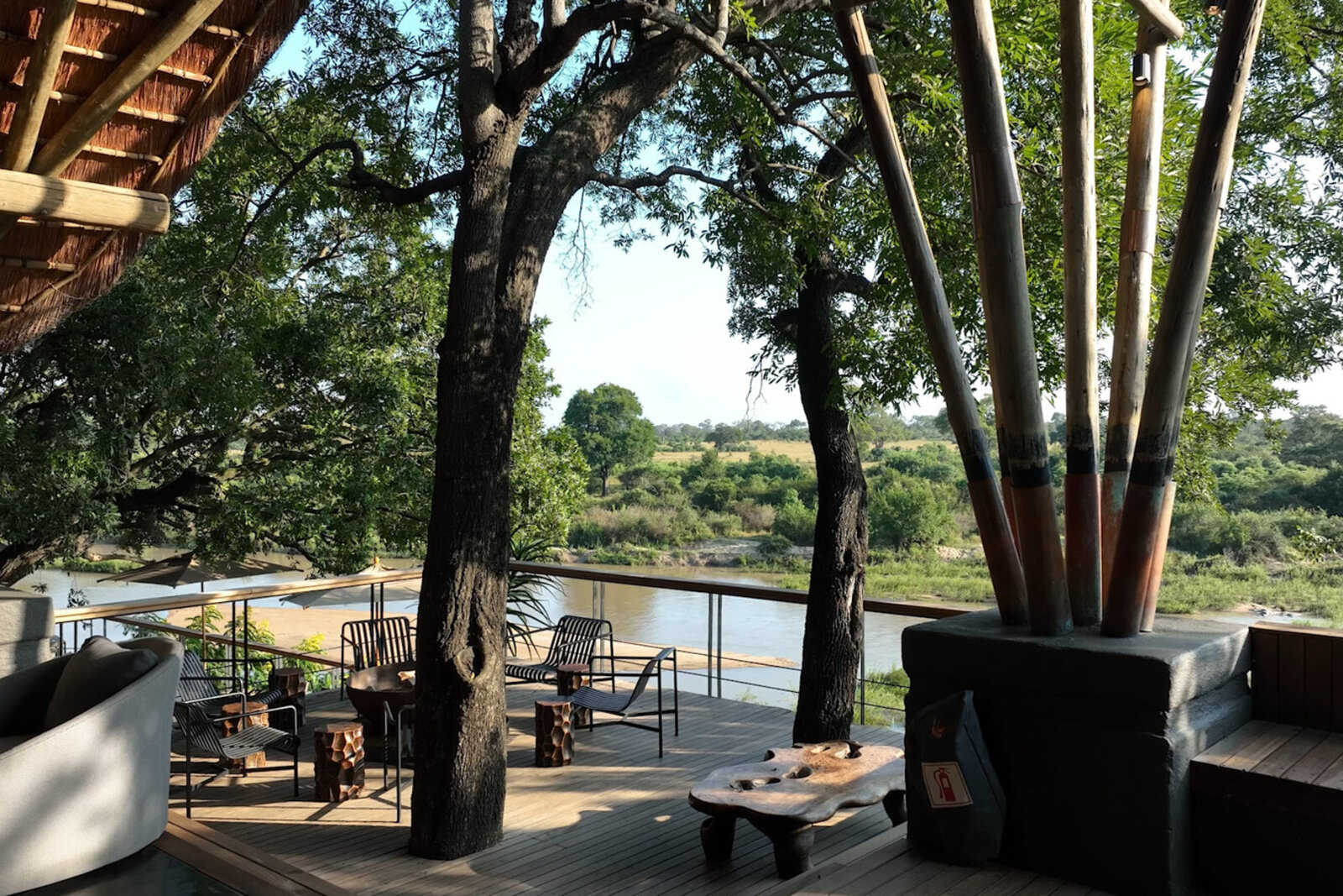 A family lodge with a pool on the Garden Route