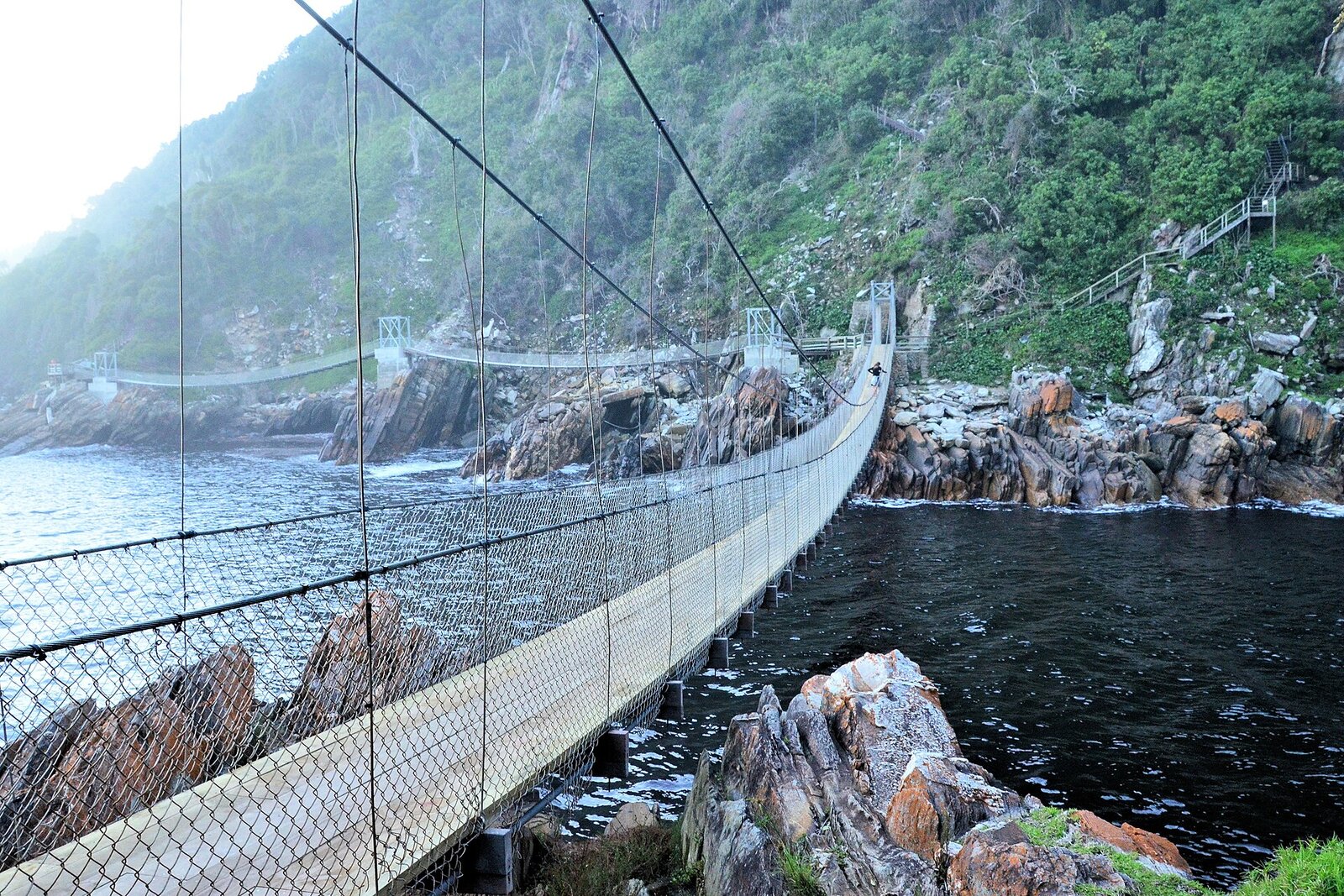 The Tsitsikamma bridge on the Garden Route
