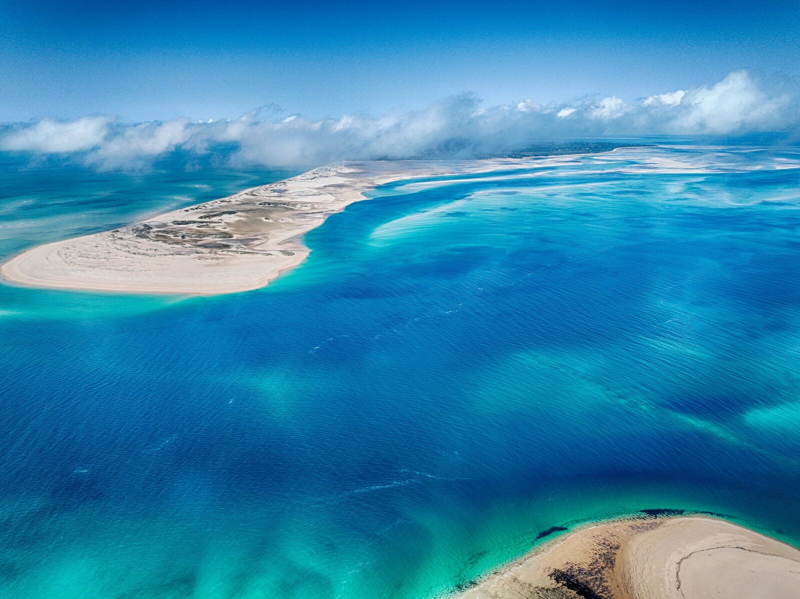 The white sand and turquoise sea of Benguerra Island, Mozambique