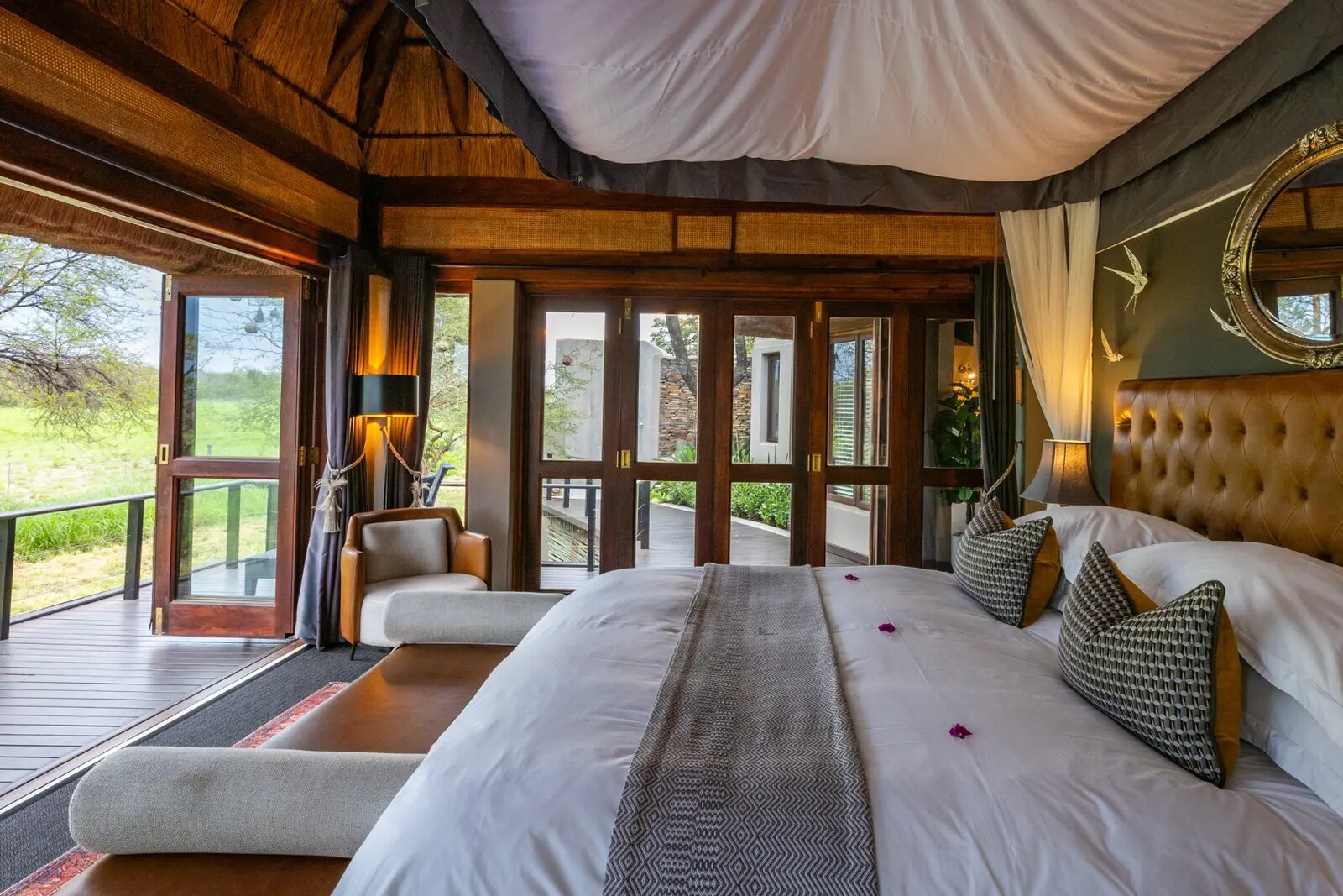 Jamala Madikwe four-poster villa suite