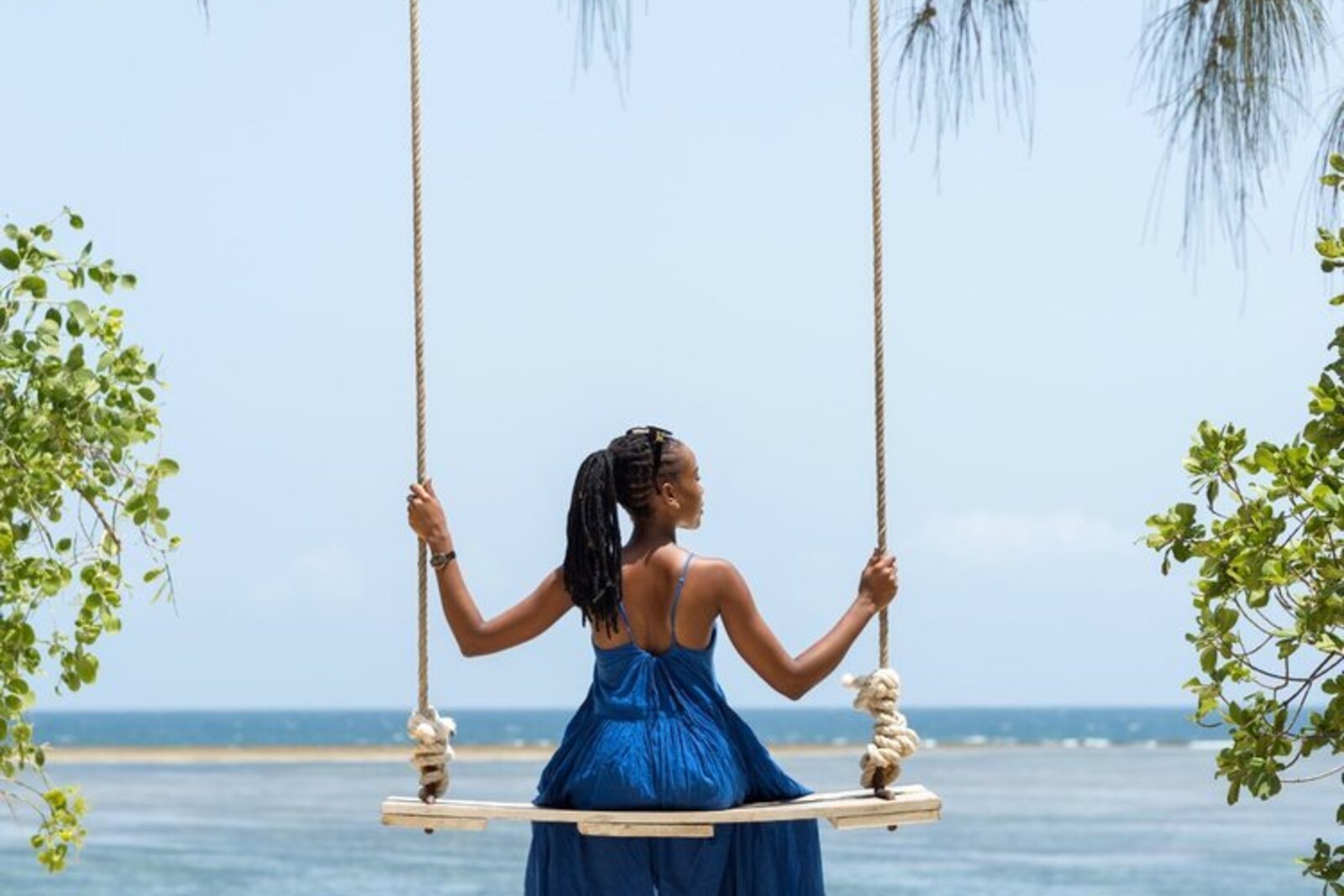 The Indian Ocean beach at Kuruwitu near Vipingo Ridge