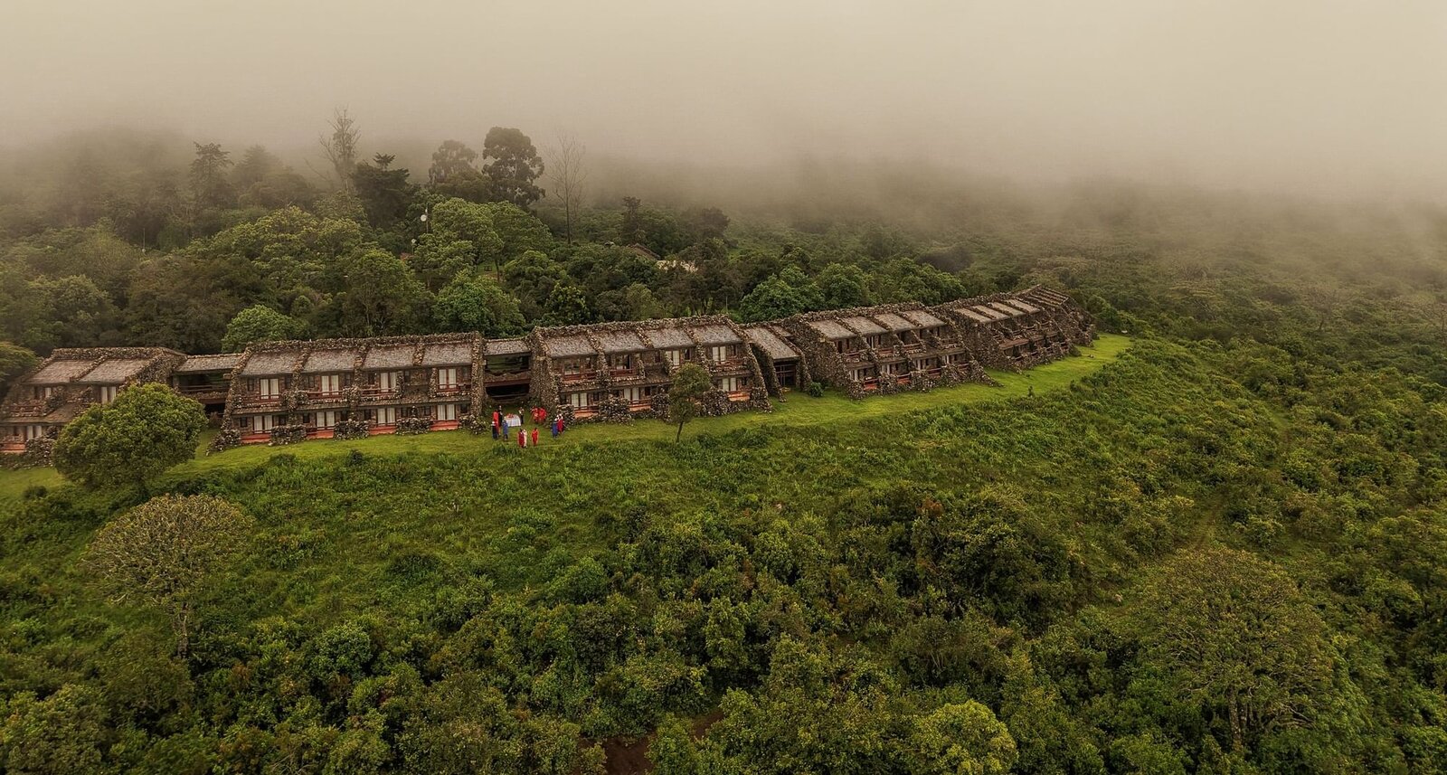 Ngorongoro Serena Safari Lodge on the crater rim