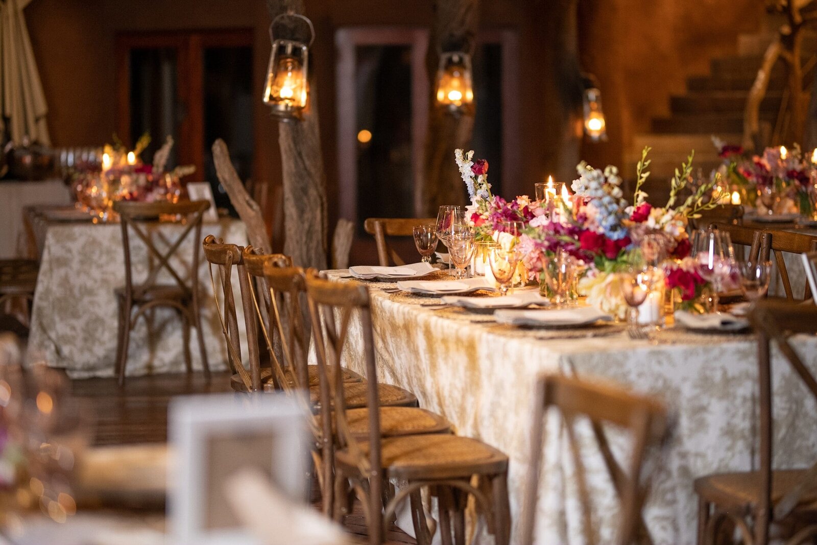 Madikwe Safari Lodge bush dining under the stars
