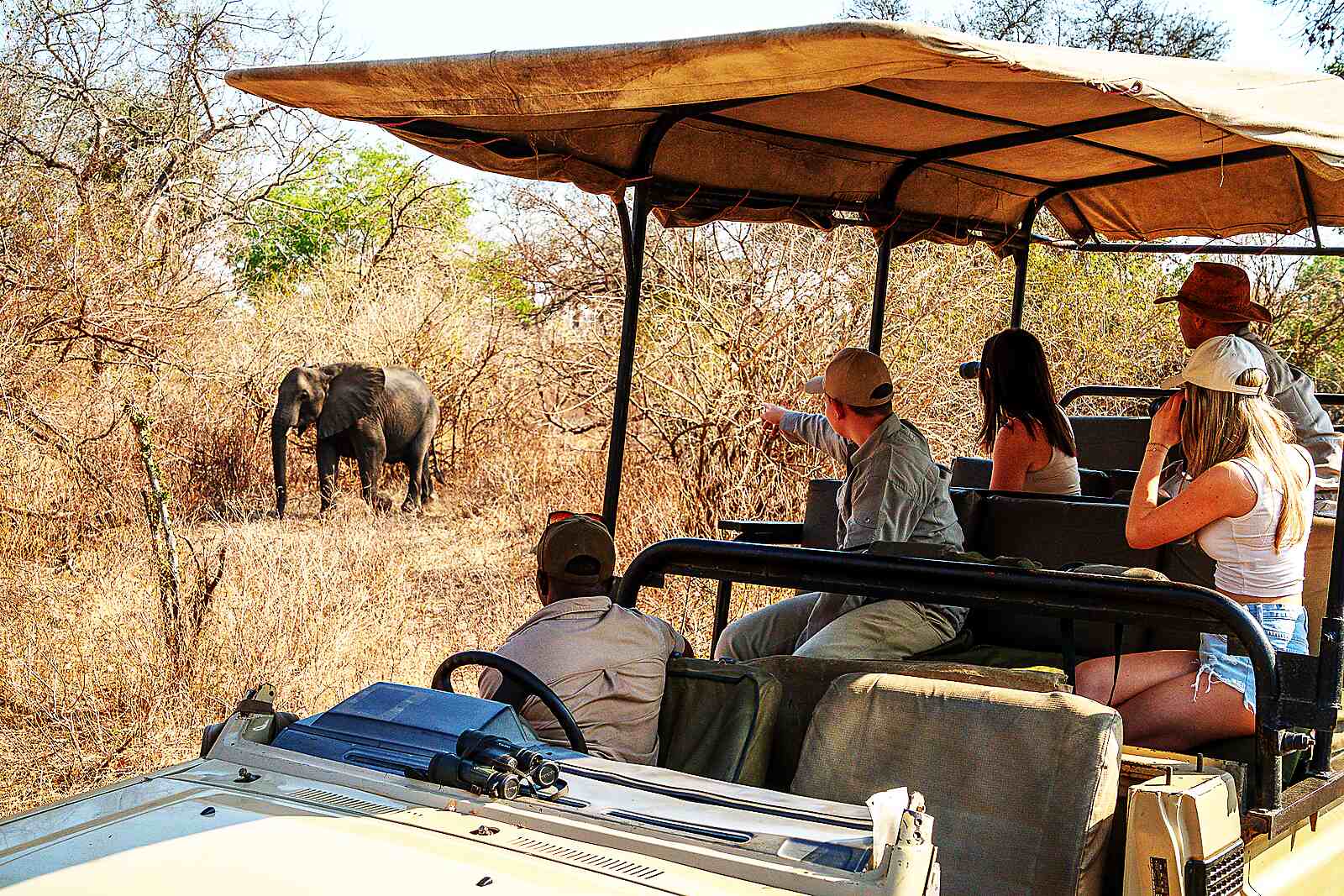 Mkulumadzi Lodge game drive in Majete Wildlife Reserve