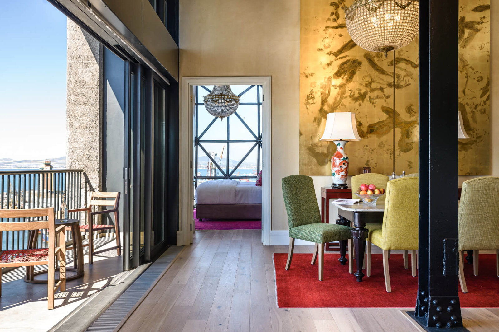 Elegant Cape Town honeymoon hotel interior