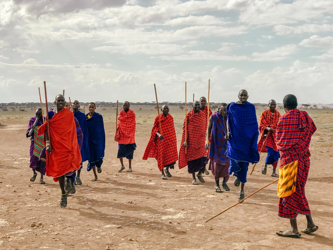 A luxury lodge suite overlooking the Ngorongoro Crater