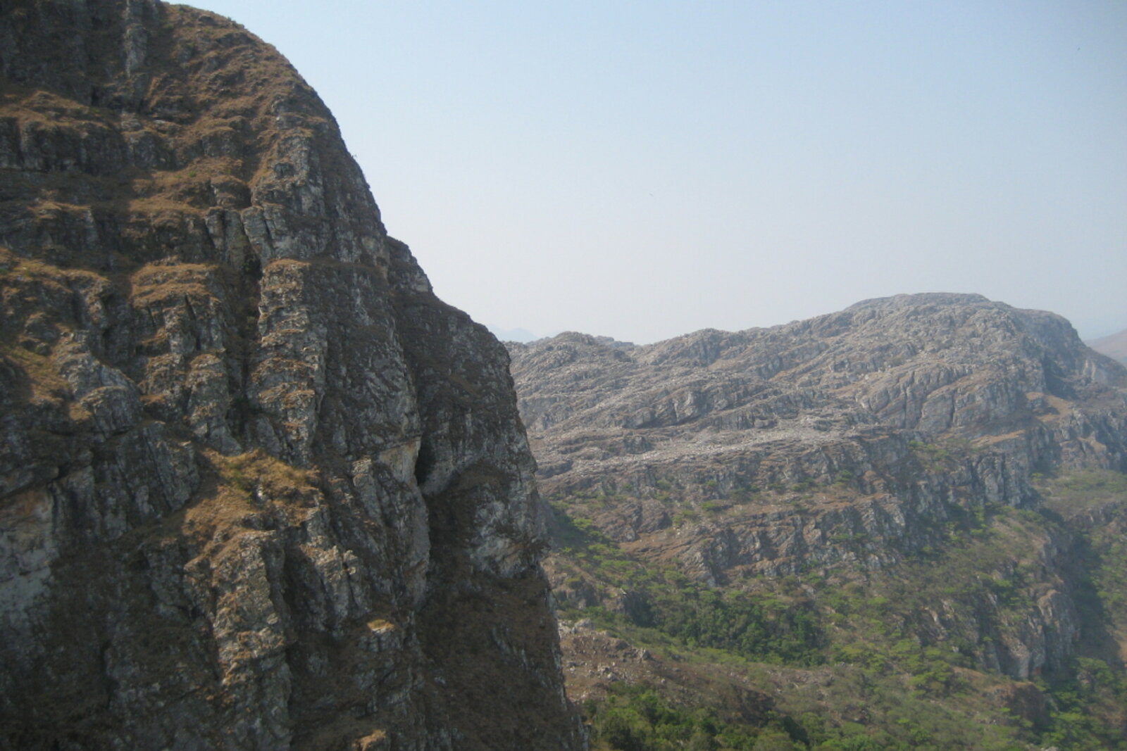 A rocky highland peak in the Eastern Highlands range, Zimbabwe