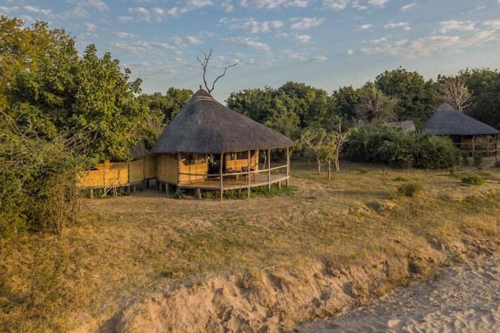 Remote bushcamp deep in South Luangwa