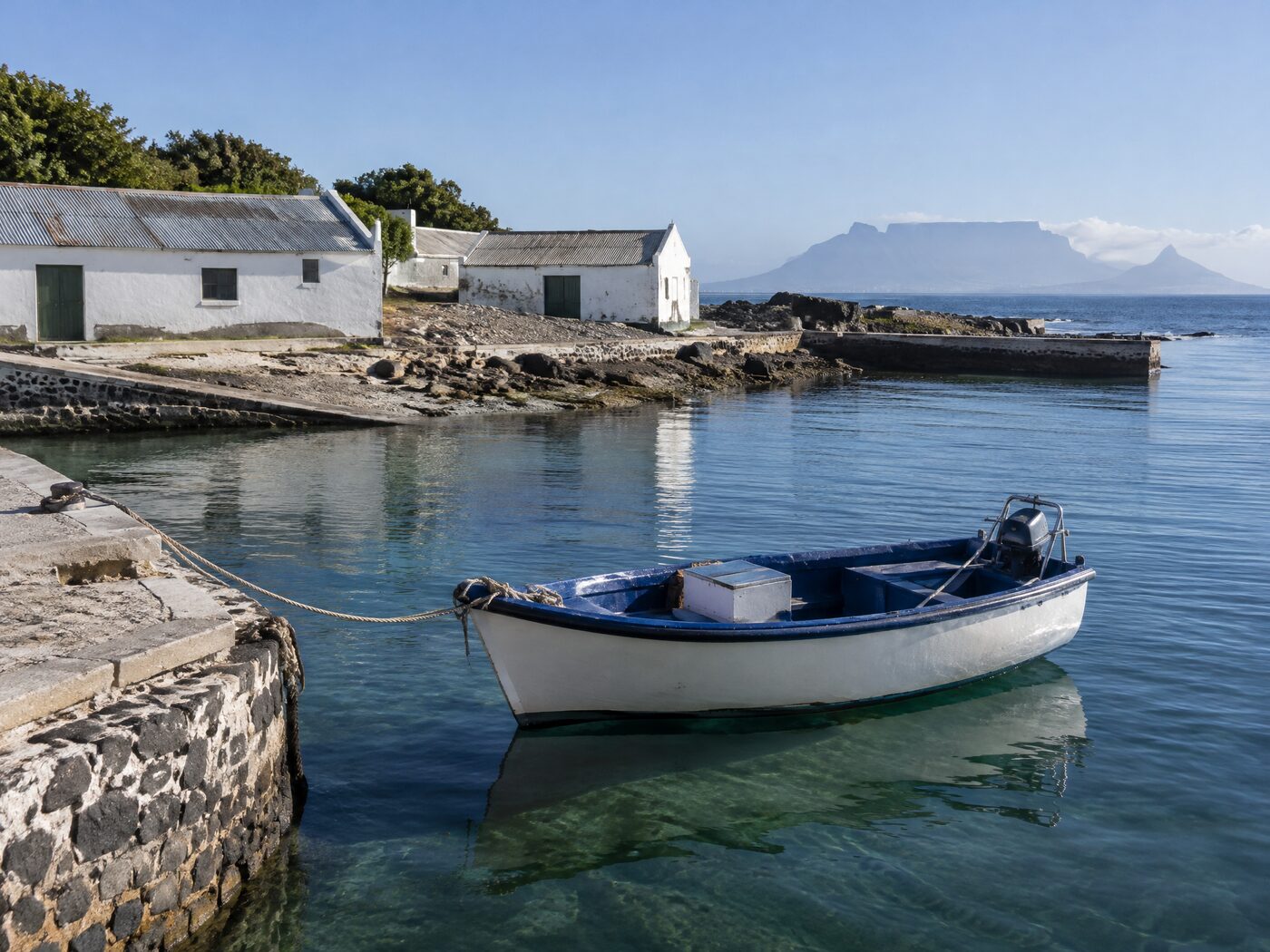 Murray's Bay Harbour on Robben Island