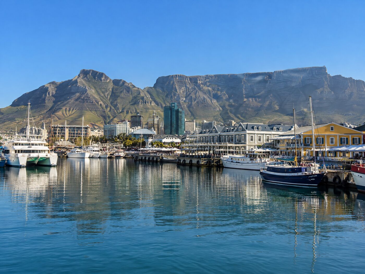 V&A Waterfront departure point in Cape Town