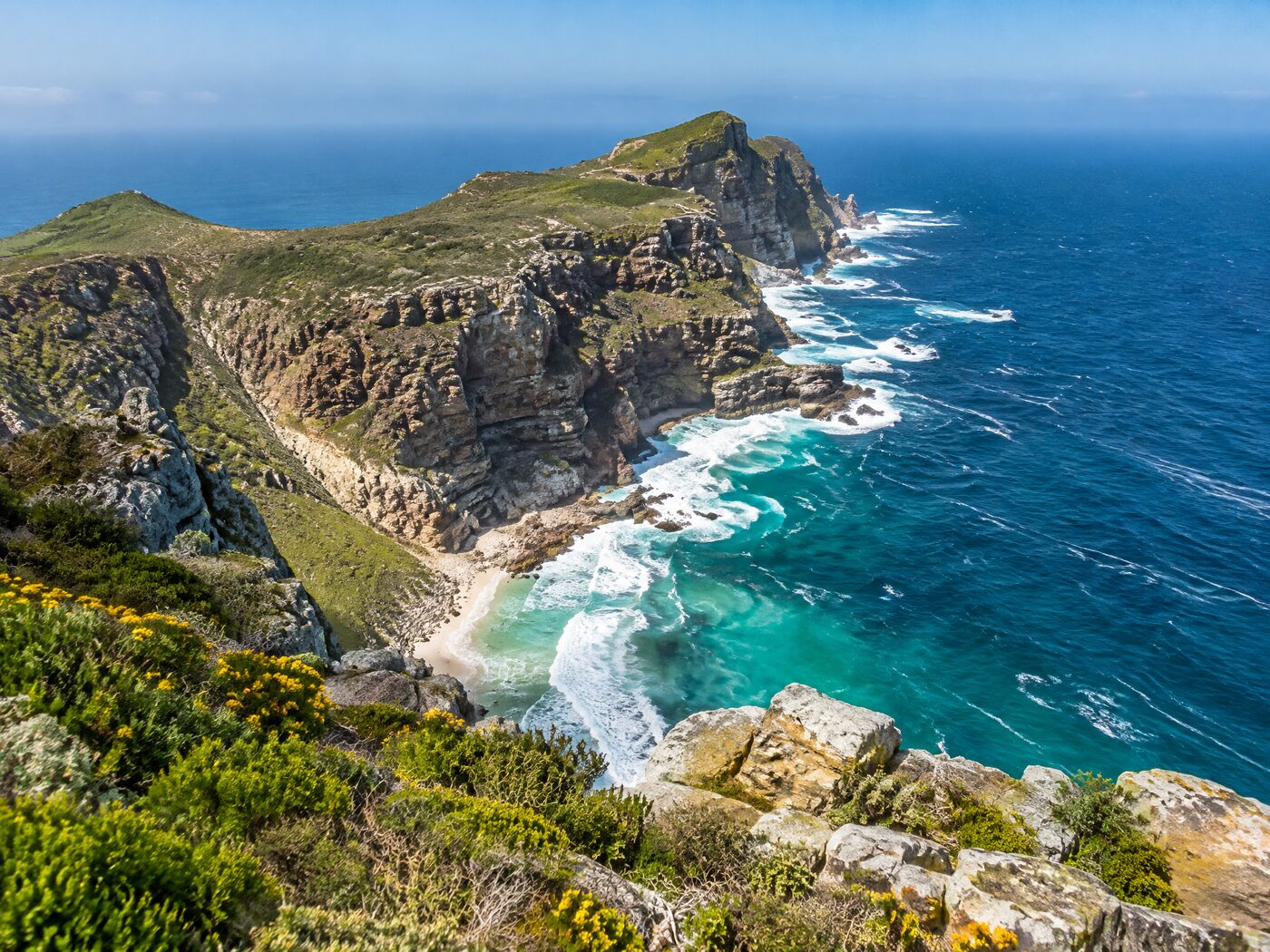 Cape Point cliffs on the Cape Peninsula