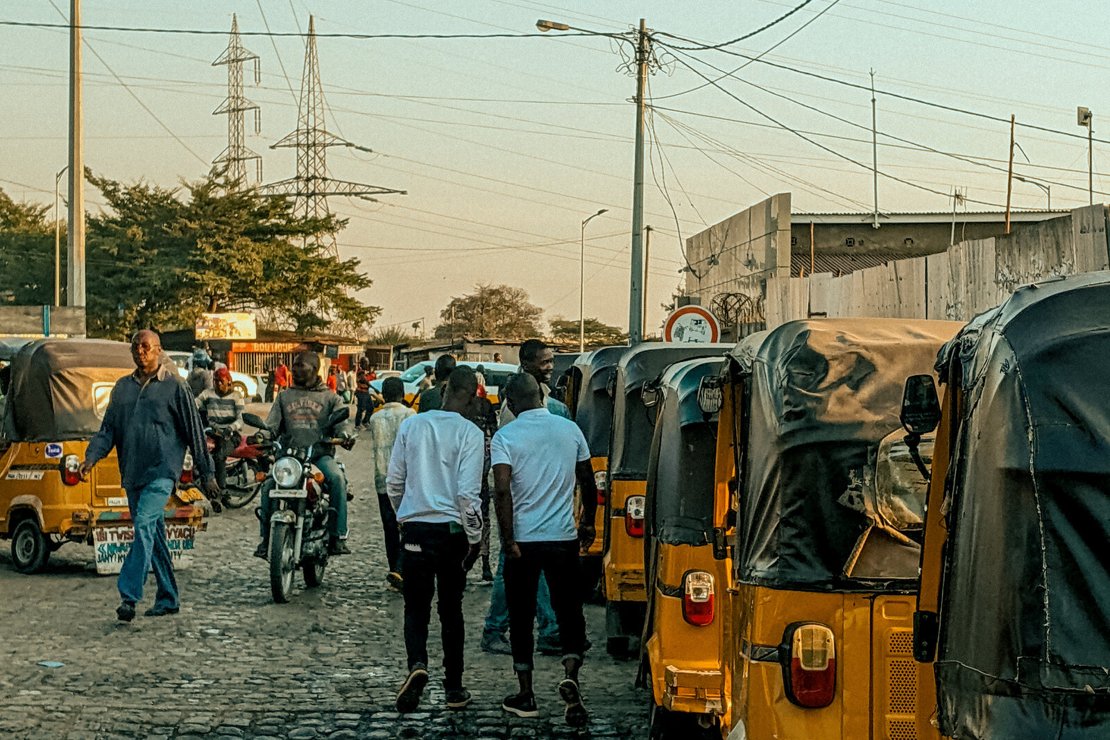Street life in Bujumbura, Burundi's lakeside city