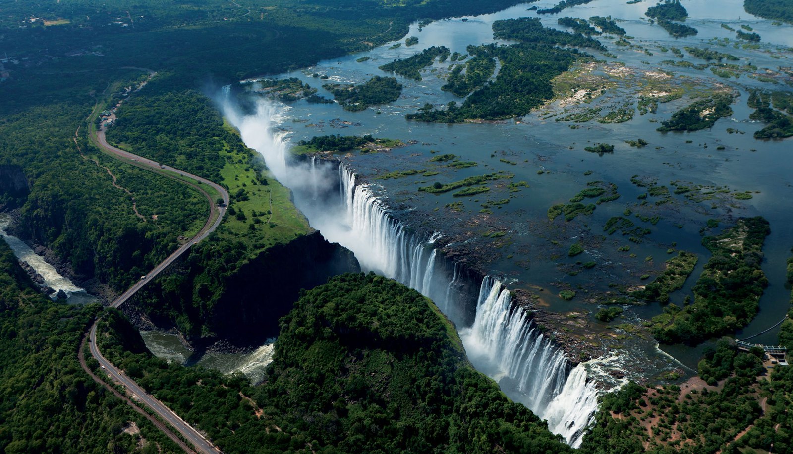 Victoria Falls, Zimbabwe — the world's largest waterfall