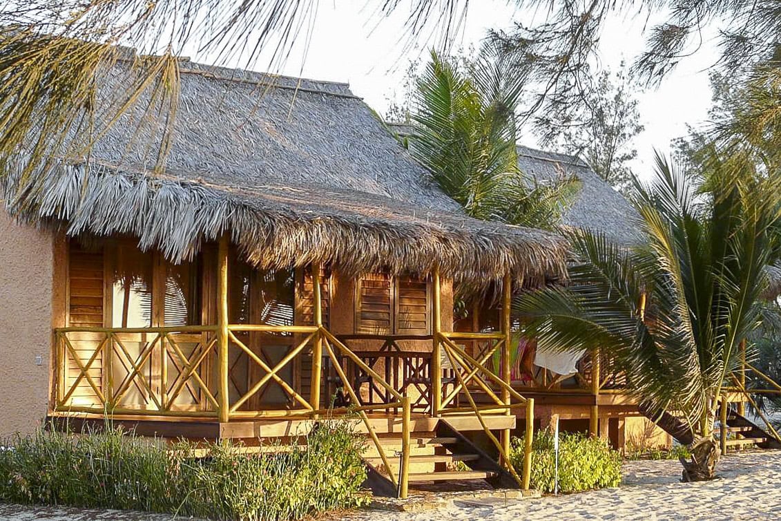 Beachfront bungalow at Morondava