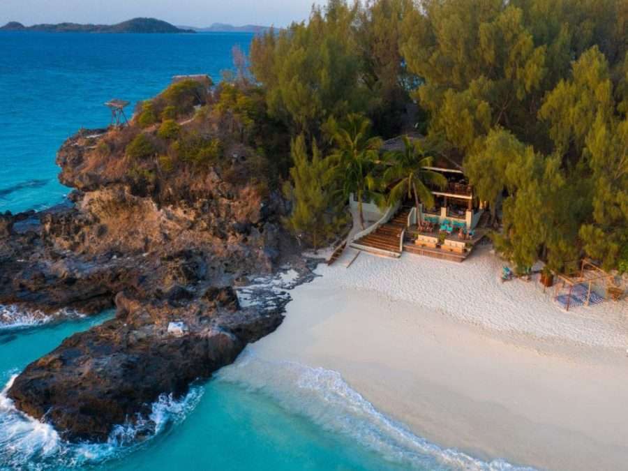 Private island beach near Nosy Be