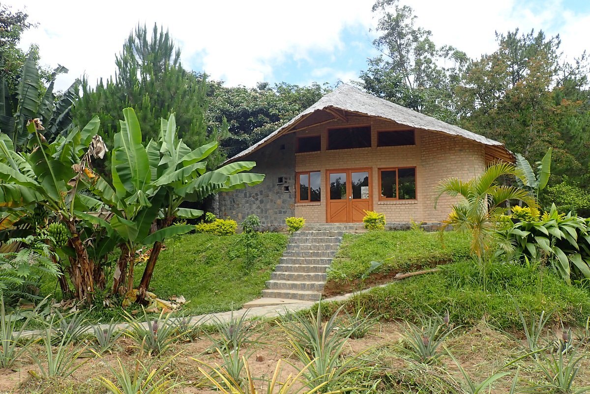 Main building of Hotel Thermal in Ranomafana village, Madagascar