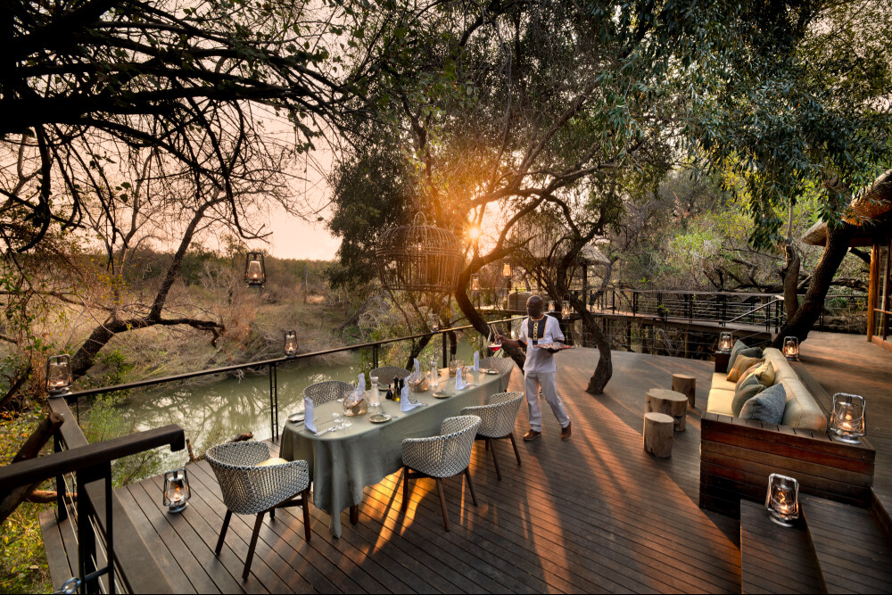 Morukuru Family exclusive-use private house exterior in Madikwe