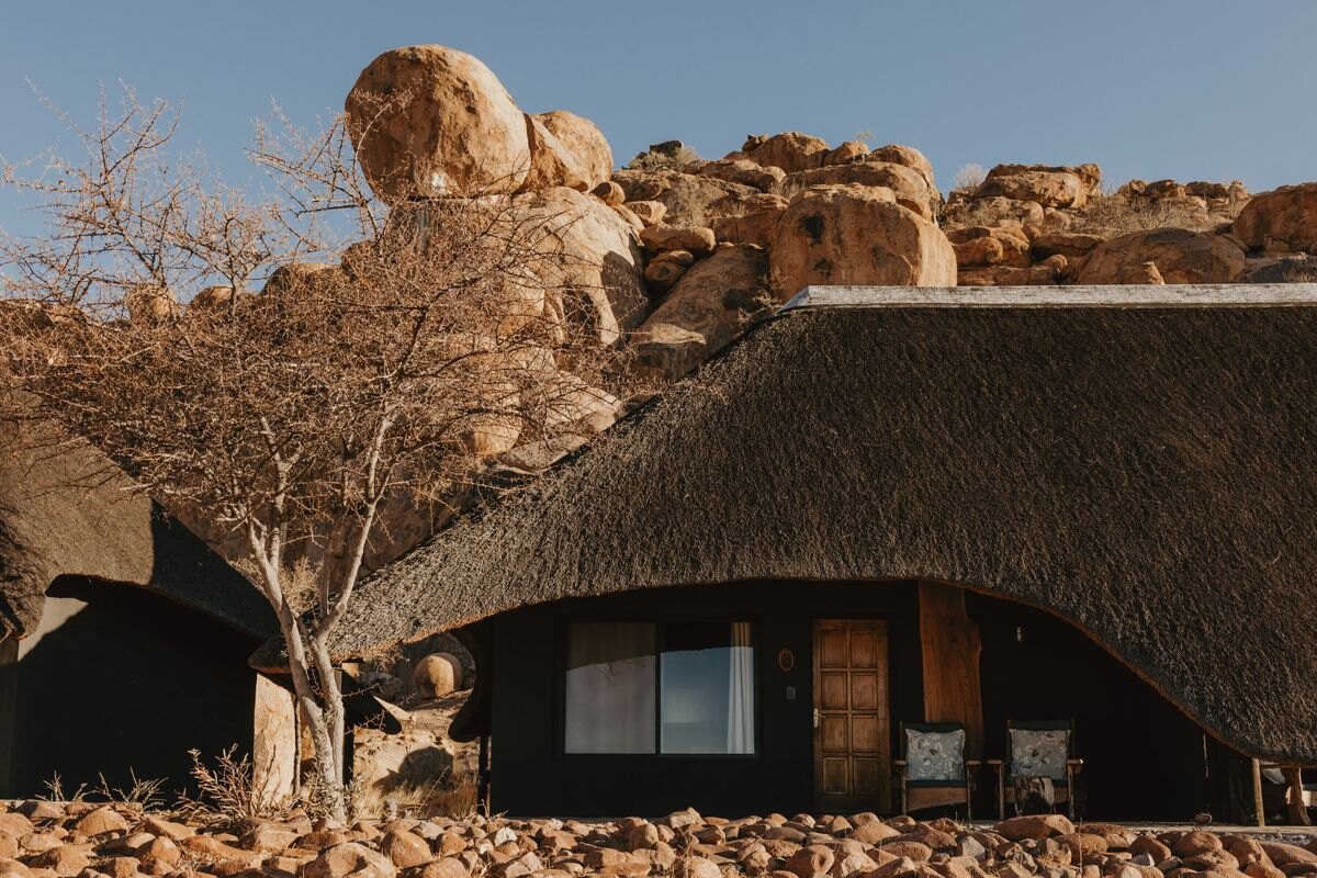 Guest chalet at Ai-Aiba Lodge in the Erongo Mountains