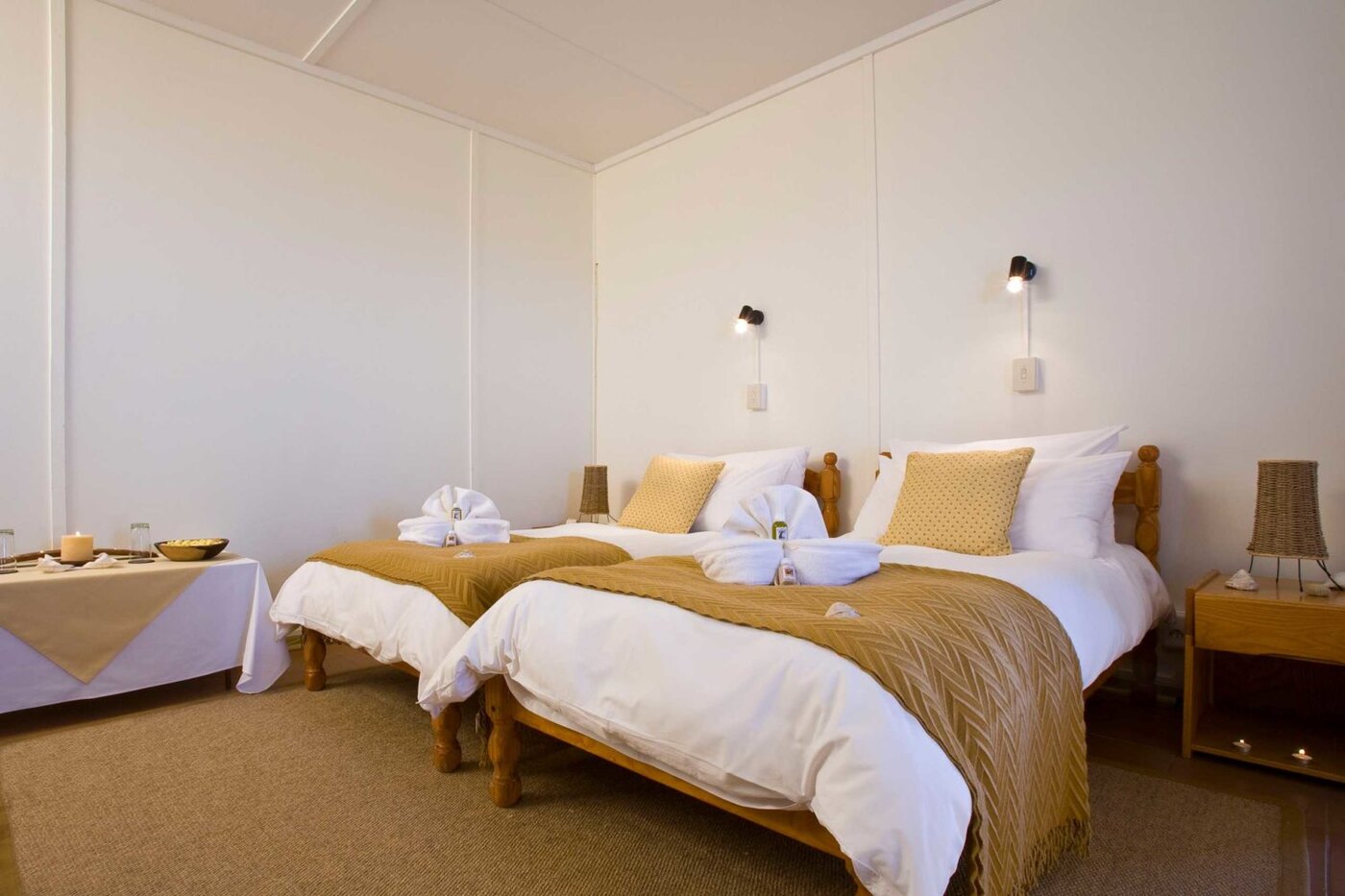 Guest room at Terrace Bay Rest Camp on the Skeleton Coast, Namibia